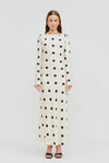 Elegant Eliora Polka Dot Dress