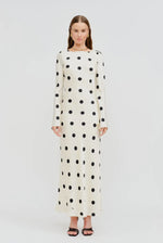 Elegant Eliora Polka Dot Dress