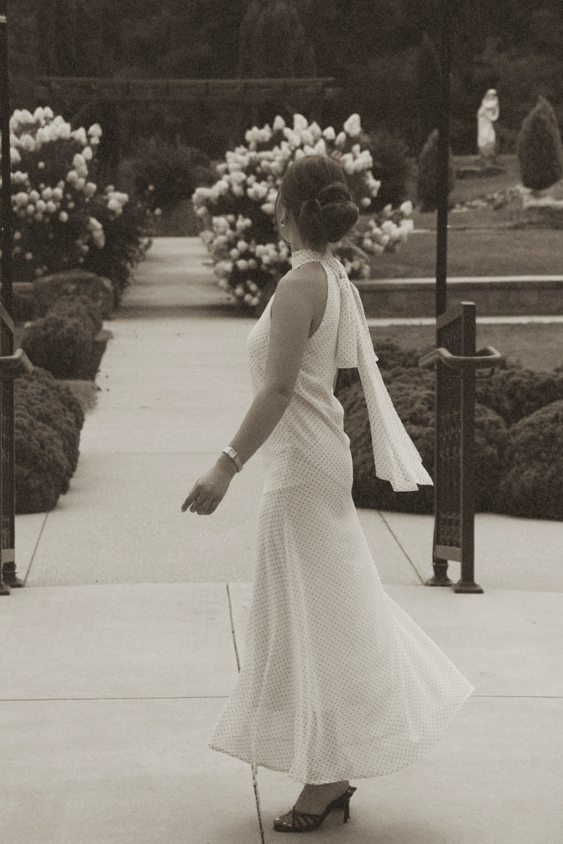 Polka Dot Maxi Dress