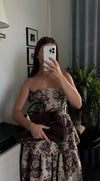 Daisy Tiered Scallop Dress