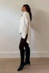 Off-White Asymmetrical Knit Sweater