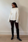 Off-White Asymmetrical Knit Sweater