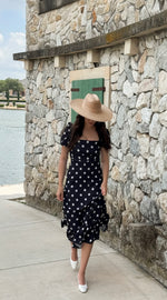 Eleanor Black Polka Dot Dress