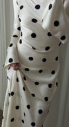 Elegant Eliora Polka Dot Dress