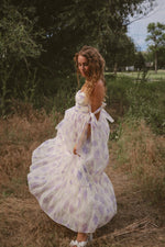Rosie Lavender Midi Dress