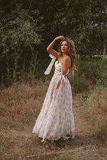 Rosie Lavender Midi Dress