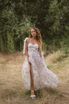 Rosie Lavender Midi Dress