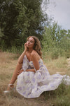 Rosie Lavender Midi Dress