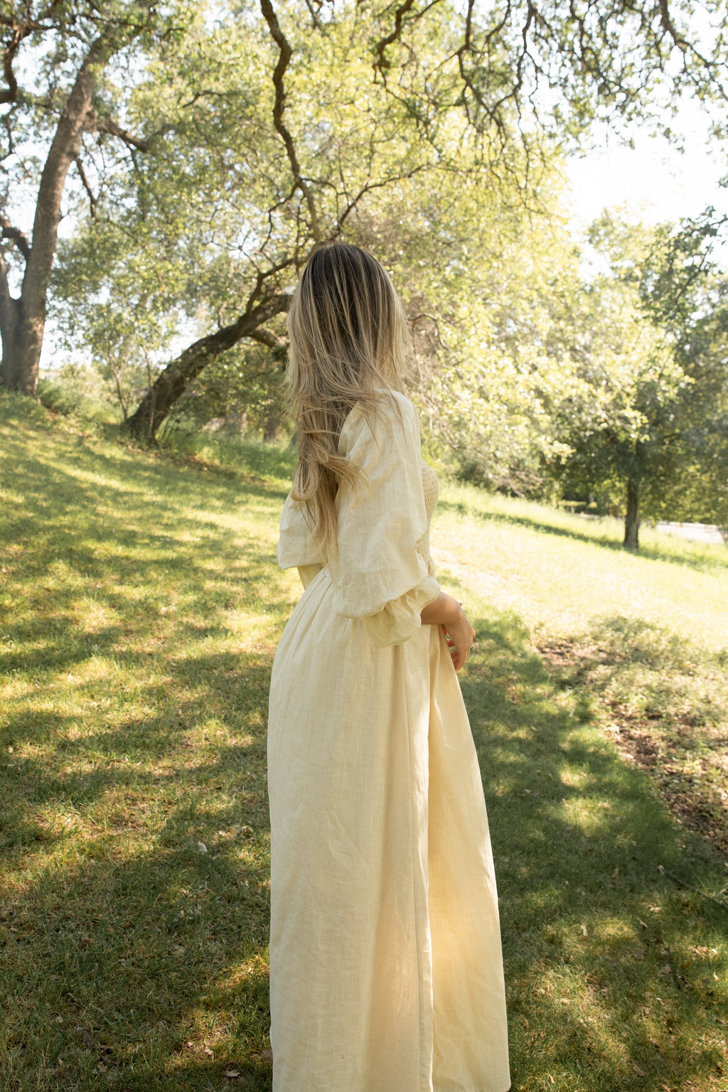 Christen Honey Cotton Dress - LLACIE 