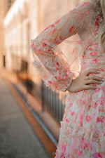 Dahlia Floral Tulle Dress