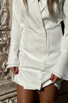 Cheers White Blazer Dress