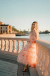 Dahlia Floral Tulle Dress