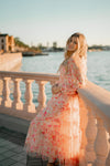 Dahlia Floral Tulle Dress