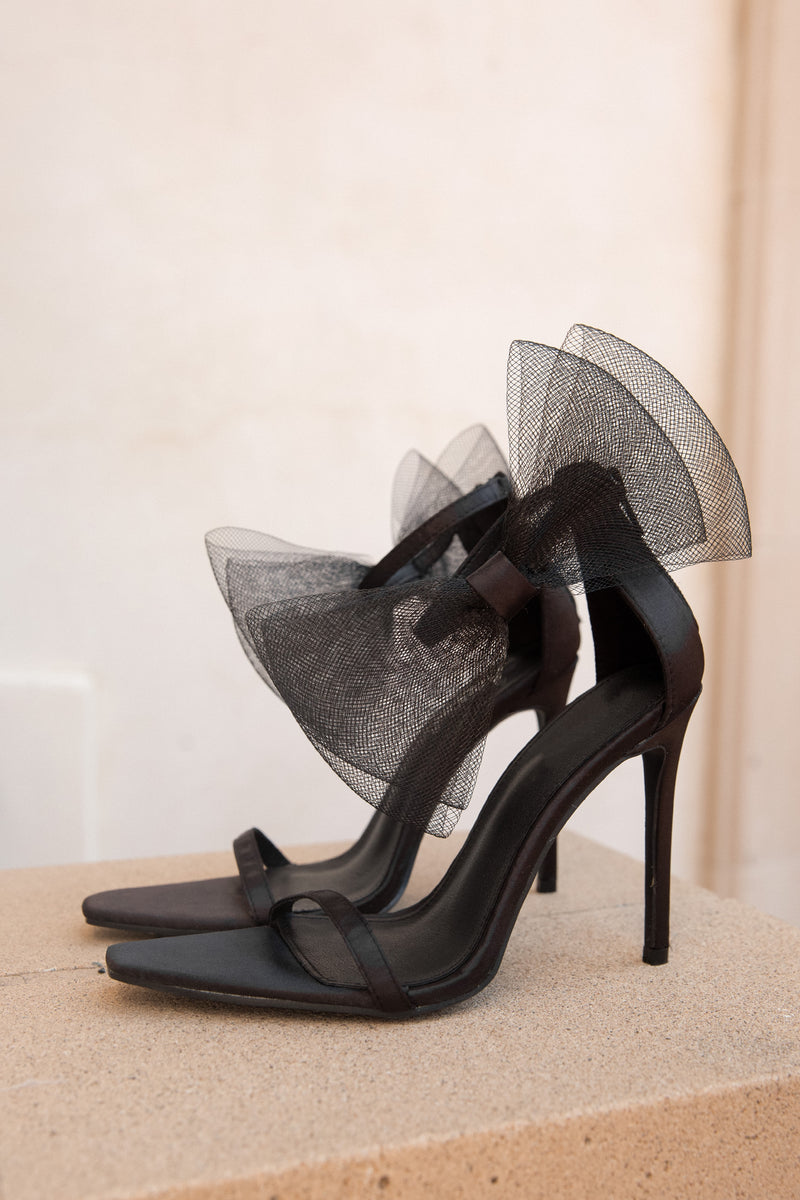 Buy Black Heeled Sandals for Women by Rag & Co Online | Ajio.com