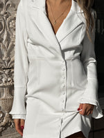 Cheers White Blazer Dress