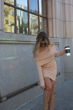 Hudson Oatmeal Sweater Dress- FINAL SALE